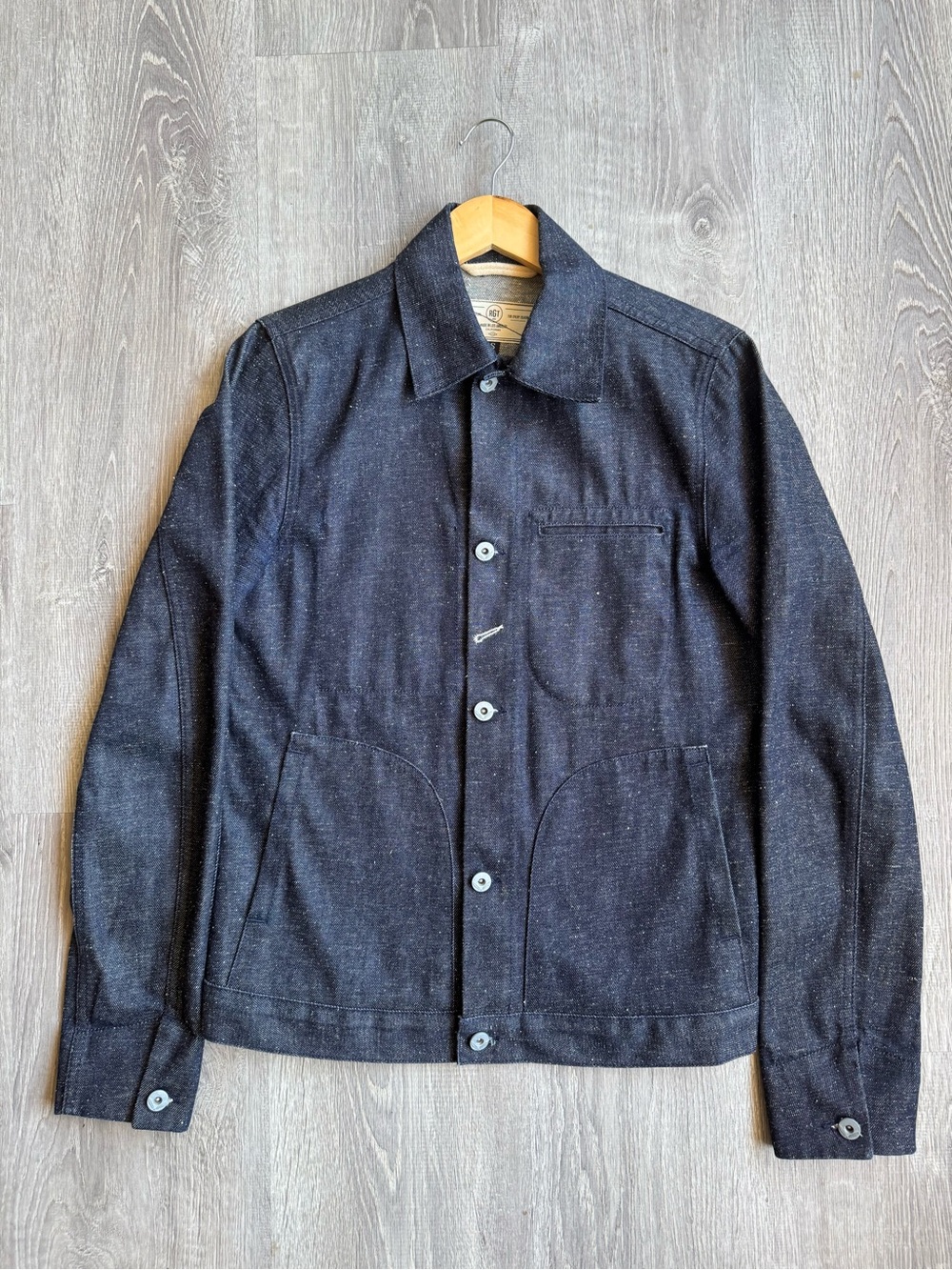 Rogue Territory RGT Indigo Neppy Denim Supply Jacket - Size Small